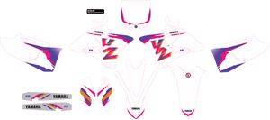 D'cor Visuals - Graphic Kit Yz Retro - 20-50-332 D'cor Visuals - Graphic Kit Yz Retro - 20-50-332