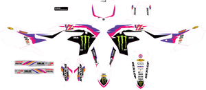 D'cor Visuals - Graphic Kit Mey Retro Yz450 - 20-50-605 D'cor Visuals - Graphic Kit Mey Retro Yz450 - 20-50-605