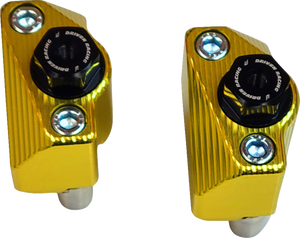 Driven Racing - Captive Axle Block Honda Grom Gold - DRCAX-206GD