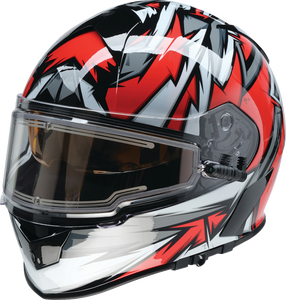 Z1r - Helmet Warrant Neuron Rd/wh Md -