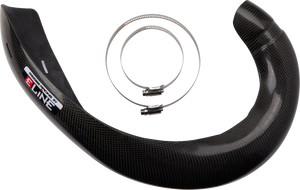 Moose Racing - Pipe Guard, Carbon Fiber, Husq - MPG 12523