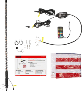 Saddle Tramp - Whip Light W.controler 3' Chasing Rgb - MPS-CHWP-1 Saddle Tramp - Whip Light W.controler 3' Chasing Rgb - MPS-CHWP-1