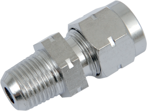 Drag Specialties - Oil Line Tube Fitting - Chrome Rocker Oil Line Tube Fitting - 71048E Drag Specialties - Oil Line Tube Fitting - Chrome Rocker Oil Line Tube Fitting - 71048E