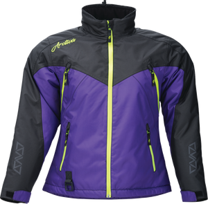 Arctiva - Jacket Wmn Pivot 7 Black/purple Xs -
