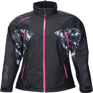 Arctiva - Jacket Wmn Pivot 7 Bk/gy/pk Camo Xs -