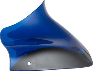 Klock Werks - Windshield Flare Fltr 8" Blue - KWW-01-0693