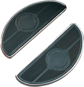 Drag Specialties - Floorboards - Moon - FL - Floorboards For FL and FLST-Panhead - 17-0418-BXLB2