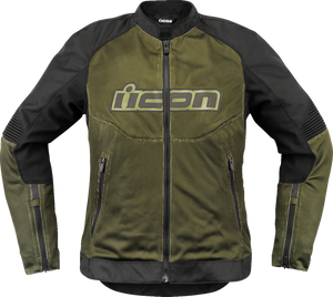 Icon - Jacket Wm Overlord3 Mesh Gn Xs -