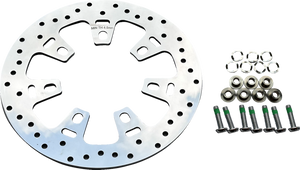 Drag Specialties - Rotor Front 11.8" Mirror Polished Stainless 7 Lug -