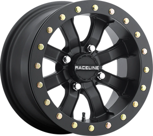 Raceline Wheels - Wheel Bl Mamba Blk 14x8 4x137 (4+4) - A71B-48037-44 Raceline Wheels - Wheel Bl Mamba Blk 14x8 4x137 (4+4) - A71B-48037-44