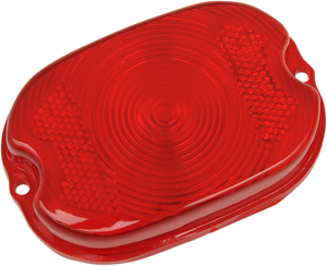 Drag Specialties - Replacement Taillight Lens - Red - Replacement Taillight Lens - 12-0012-HC3 Drag Specialties - Replacement Taillight Lens - Red - Replacement Taillight Lens - 12-0012-HC3