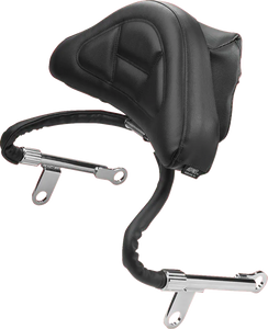 Show Chrome - Driver Backrest Kit Black Gl1800 - 52-637 Show Chrome - Driver Backrest Kit Black Gl1800 - 52-637