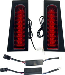 Custom Dynamics - Light Probeam Auxiliary Fillerz Red/blk  Rbt - PB-FILL-23-RB