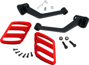 Show Chrome - Combat Passenger Boards Can-am Ryker Red - 41-428RD Show Chrome - Combat Passenger Boards Can-am Ryker Red - 41-428RD