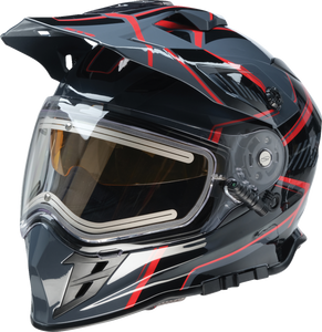 Z1r - Helmet Range Rotor Bk/rd Lg -