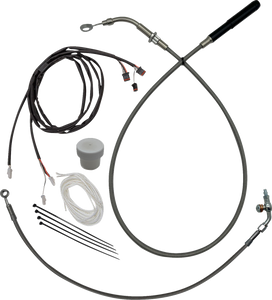 Fat Baggers Inc. - Ez Install Kt  H-bar Plus 6" Fltr Models 21-23 Braid - 119916