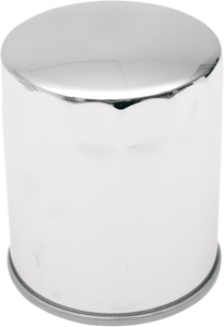 Drag Specialties - Magnetic Ring Oil Filter - Chrome - 3-1/4" - Magnetic Ring Oil Filter - 140003HP-BX18