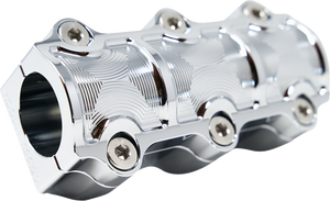 Kodlin Usa - Riser & Clamp Big Block Chrome - K55119 Kodlin Usa - Riser & Clamp Big Block Chrome - K55119