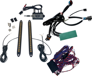 Custom Dynamics - Turn Signal Kit Front & Rear Rzr - CD-SXS-RZR3