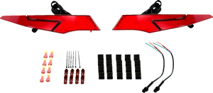 Show Chrome - Formfusion Trunk Light Red Lens Can-am Spyder Rt Ltd/f3 Ltd - 41-265R