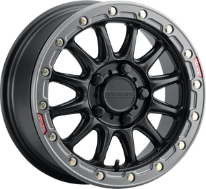 Raceline Wheels - Wheel Alpha Bl Bg 17x7 4x137 +25 - A14BG-77037+25 Raceline Wheels - Wheel Alpha Bl Bg 17x7 4x137 +25 - A14BG-77037+25