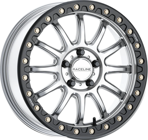 Raceline Wheels - Wheel Alpha Bl Sb 17x7 4x137 +40 - A14SB-77037+40 Raceline Wheels - Wheel Alpha Bl Sb 17x7 4x137 +40 - A14SB-77037+40