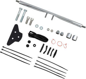 Drag Specialties - Rear Turn Signal Relocation Kit - FX XL '73-'01 - Chrome Rear Turn Signal Relocation Kits - 20-0370-SC5