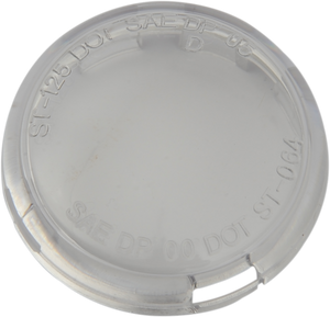 Drag Specialties - Turn Signal Lens - Clear - '00-'22 - Replacement Turn Signal Lens - 162375-HC3