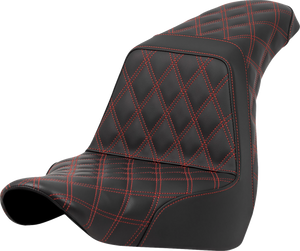 Saddlemen - Seat Step Up Full Ls Red Stitch - A818-29-175RED