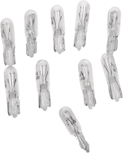 Drag Specialties - Replacement Bulb for Metal Push in Socket - Replacement Components for Mini Speedos and Tachs  Bulb - 21-0901-B-BC334