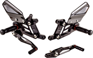 Gilles Tooling - Rearsets Fxr Bmw Blk - FXR-BM04-B