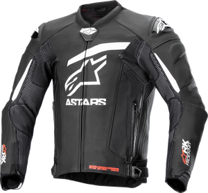 Alpinestars - Gp Pls V4 Rdknt Lthr Jkt Blk/wht 58 - 3100324-12-58