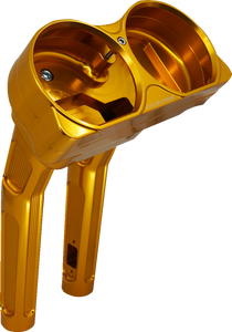 Arlen Ness - Riser Method Kickback 10" Gold - 520-046 Arlen Ness - Riser Method Kickback 10" Gold - 520-046