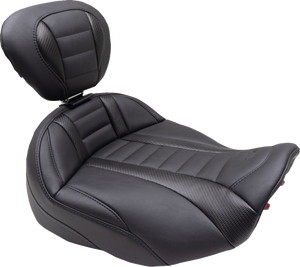 Mustang - Seat Deluxe Touring Solo W/ Dbr Black - 89401 Mustang - Seat Deluxe Touring Solo W/ Dbr Black - 89401