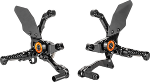 Gilles Tooling - Rearsets Mue2 Ktm Blk - MUE2-KT01-B Gilles Tooling - Rearsets Mue2 Ktm Blk - MUE2-KT01-B