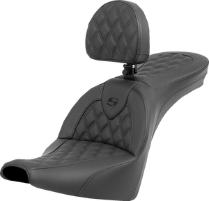 Saddlemen - Seat Roadsofa Ls With Backrest - 818-30-182BR