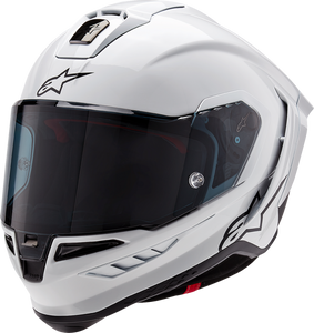 Alpinestars - S-r10 Solid Helmet Wht Gls/blk Mt Xl - 8200124-2170-XL Alpinestars - S-r10 Solid Helmet Wht Gls/blk Mt Xl - 8200124-2170-XL