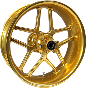Rc Components - Rear Wheel 17x6.25 Laguna Non Abs-gold-belt - 176-140G-RB Rc Components - Rear Wheel 17x6.25 Laguna Non Abs-gold-belt - 176-140G-RB