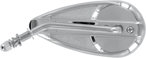 Drag Specialties - Teardrop Mirror - Left - Teardrop Mirror - KA-90S/L-BC335