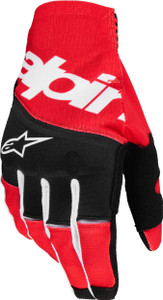 Alpinestars - Techstar Gloves Black/bright Red Sm - 3560125-1303-S