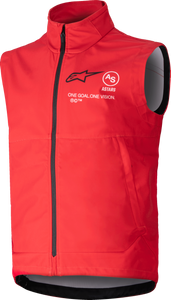 Alpinestars - Youth Techstar Softshell Vest Bright Red Lg - 3700425-3010- L