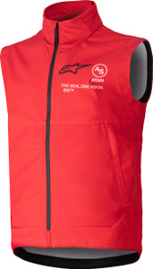 Alpinestars - Techstar Softshell Vest Bright Red Xl - 3700325-3010-XL