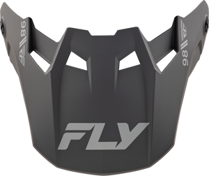 Fly Racing - Formula Cc Objective Visor Matte Black/grey Xl/2x - 73-4354