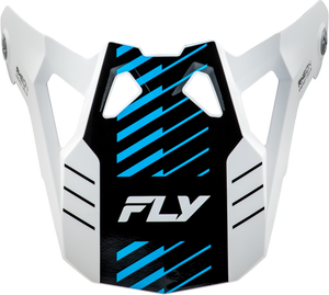 Fly Racing - Formula Cp Slice Visor White/red/cyan M-2x - 73-0061