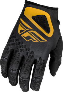 Fly Racing - Kinetic Center Gloves Black/gold Xs - 378-510XS