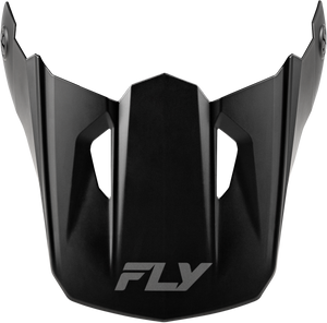 Fly Racing - Kinetic Solid Helmet Visor Matte Black Xs/sm - 73-8678