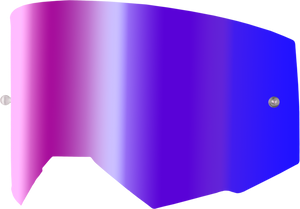 Fly Racing - Zone Elite Injctd Lens W/ Post W/ Iridescent Red Mir/smk Lens - 37-5438