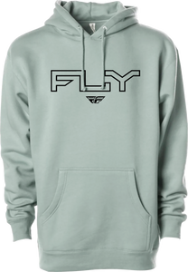 Fly Racing - Fly Edge Hoodie Dusty Sage Lg - 354-0306L