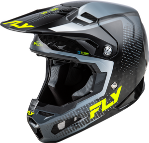 Fly Racing - Formula S Carbon Protocol Hlmt Black Carbon/grey/hi-vis 2x - 73-44642X