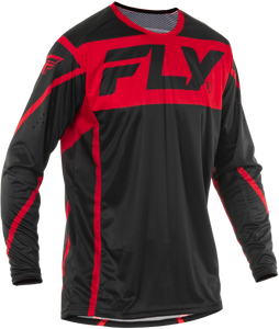 Fly Racing - Lite Jersey Black/red Lg - 378-721L